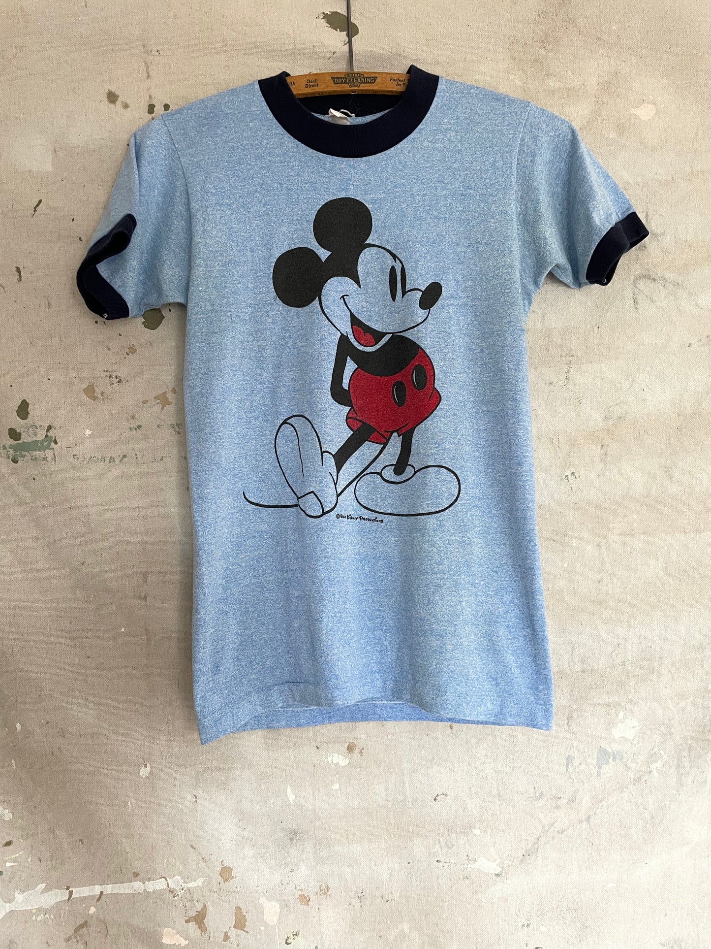 70s Mickey Mouse Ringer Tee