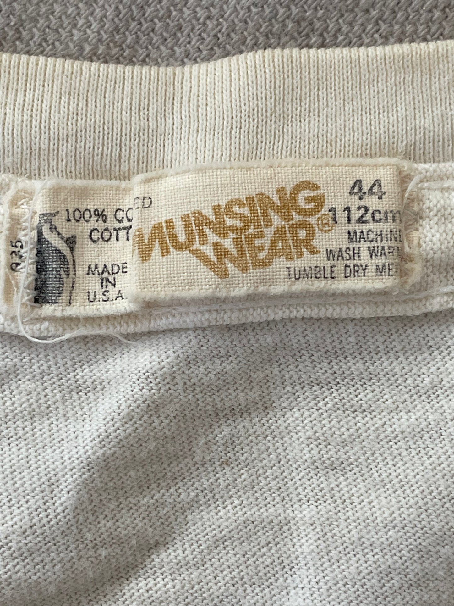 70s Mungsingwear Off-White Tee