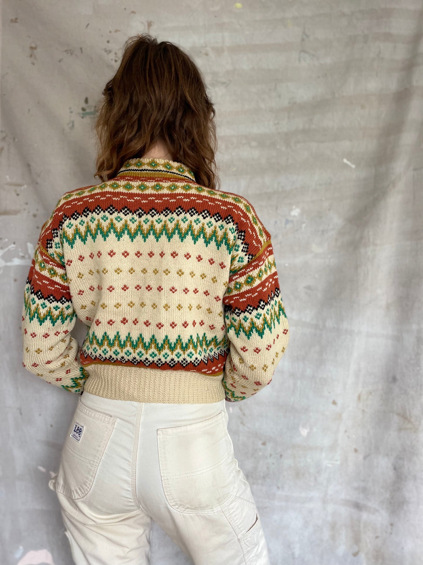 60s Norwegian Fair Isle Sweater