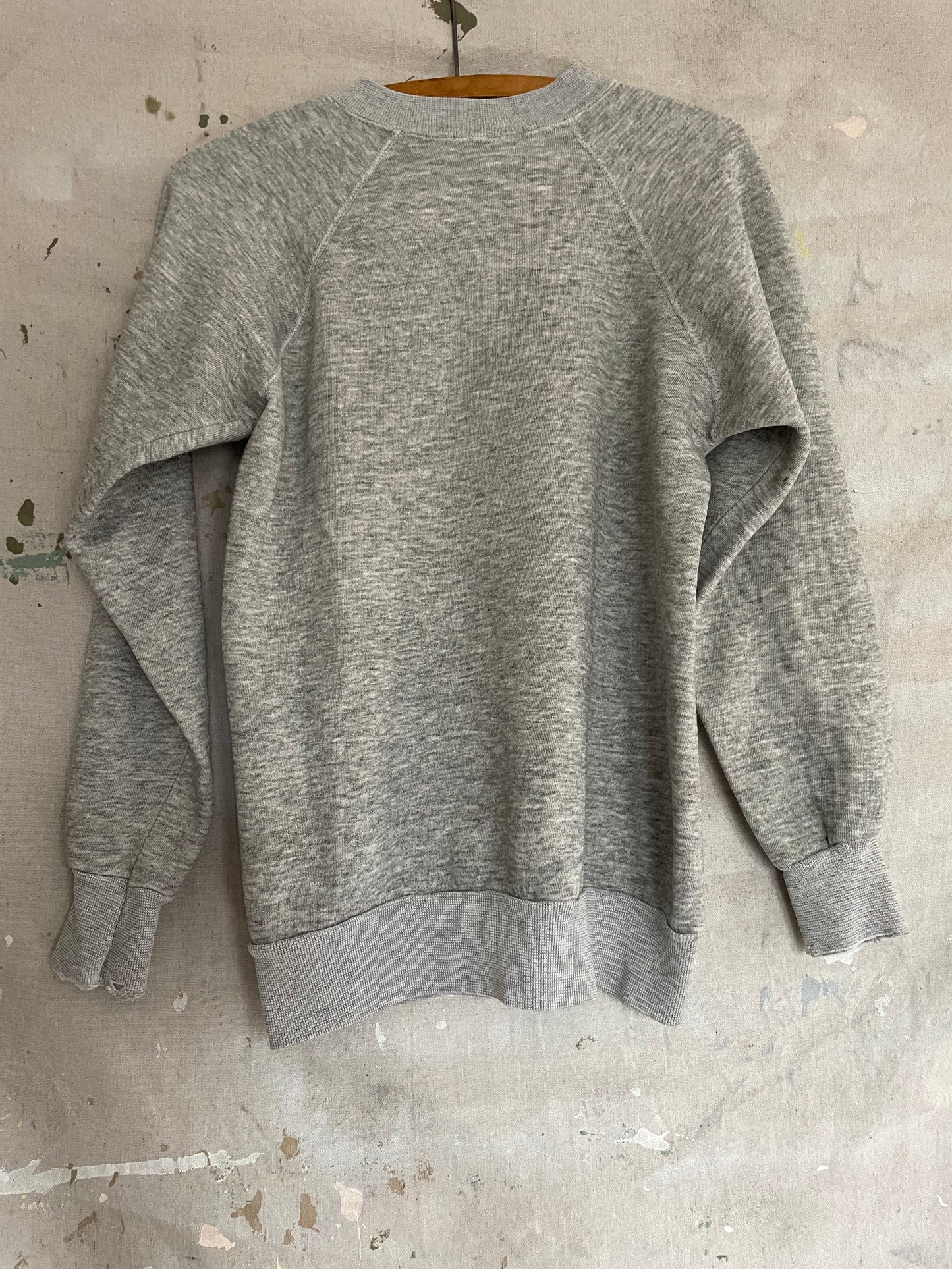 70s/80s Blank Heather Grey Sweatshirt
