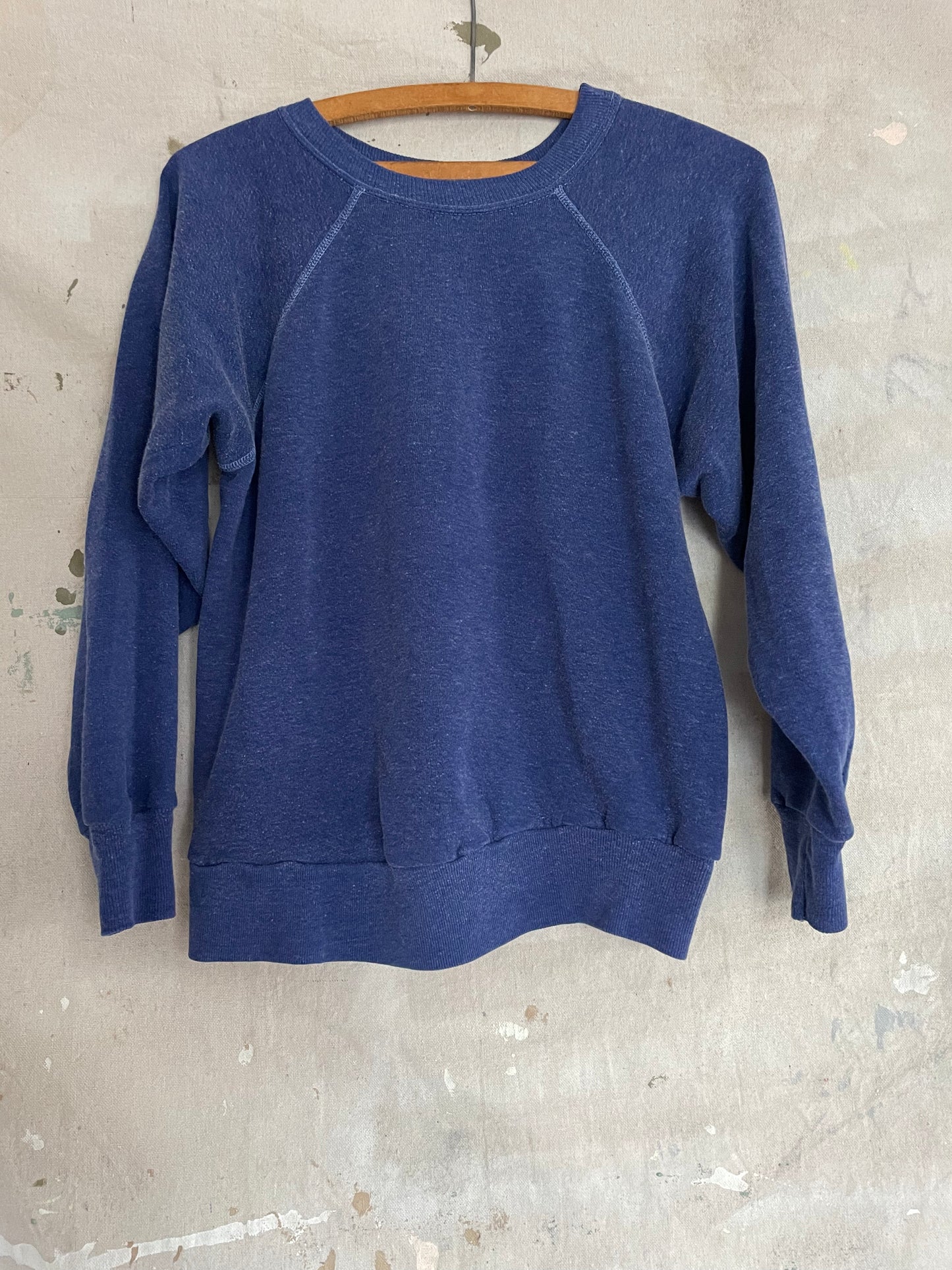 70s Blank Blue Sweatshirt