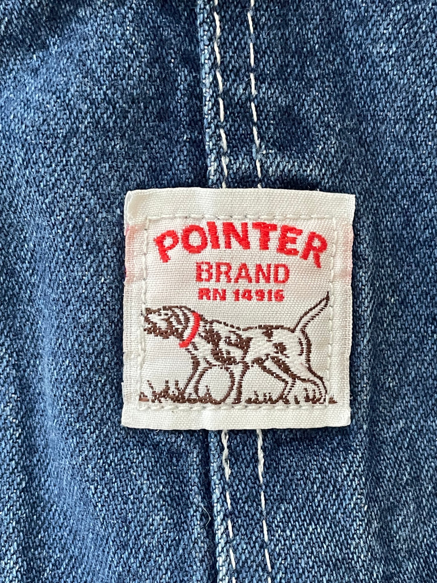 80s Pointer Brand Low-back Overalls