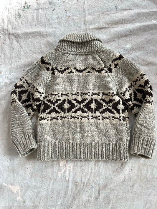 Hand Knit Cowichan Style Sweater ⁣