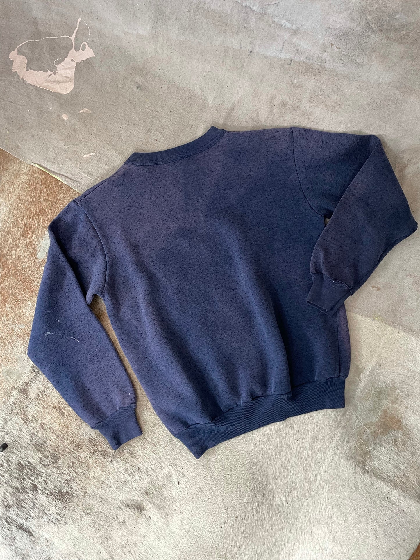80s/90s Faded Navy Blue Sweatshirt