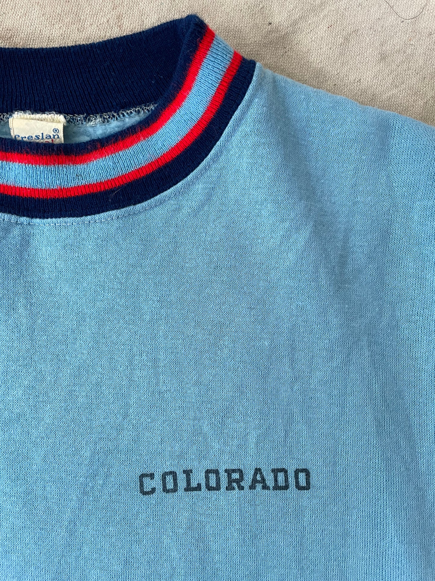 70s Colorado Short Sleeve Sweatshirt