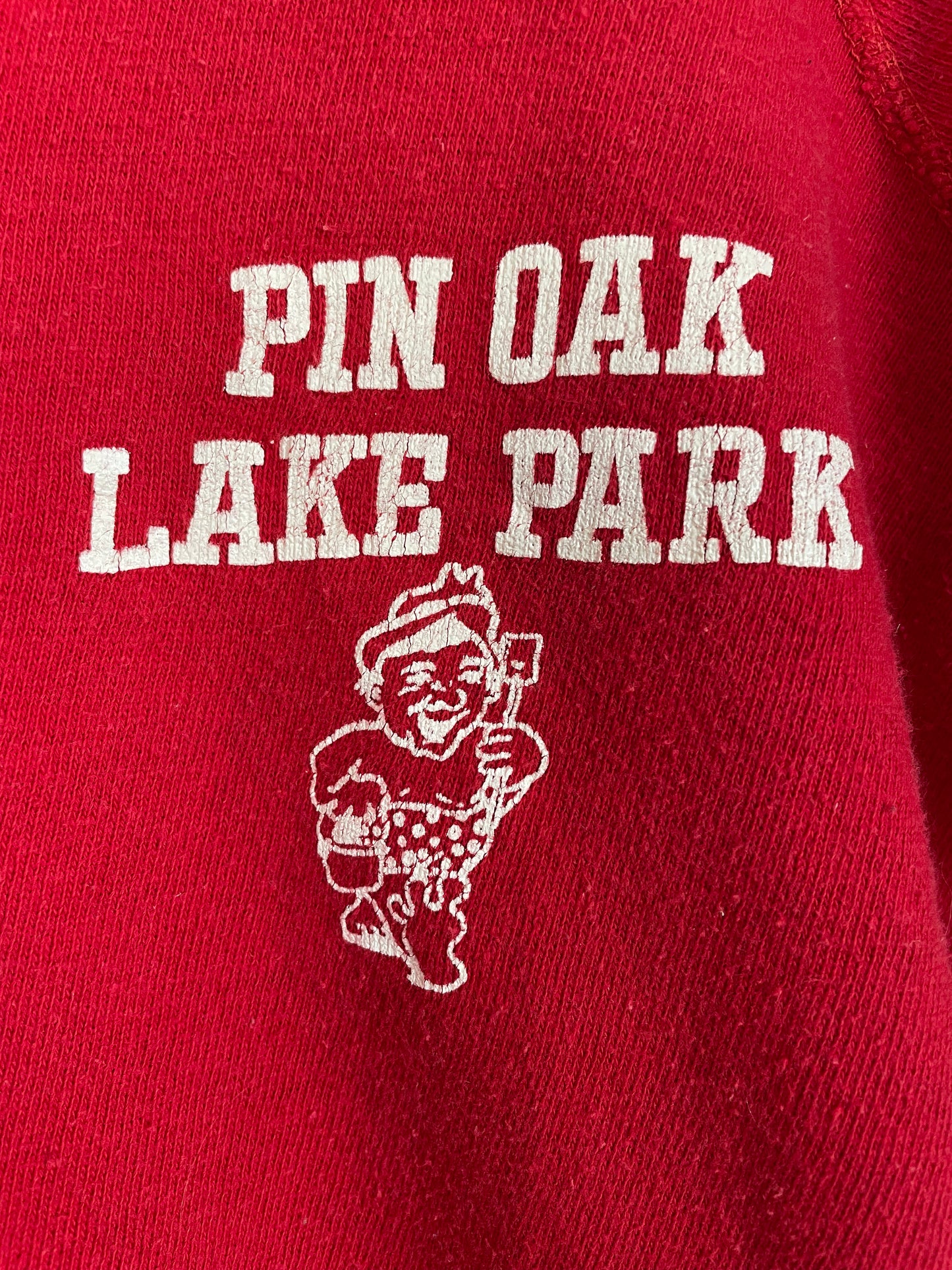 70s Pin Oak Lake Park Short Sleeve Sweatshirt