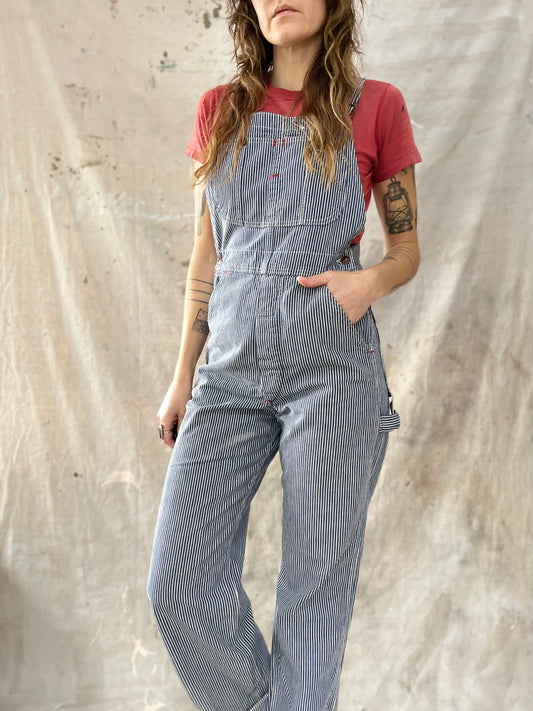 70s Big Mac Hickory Stripe Overalls