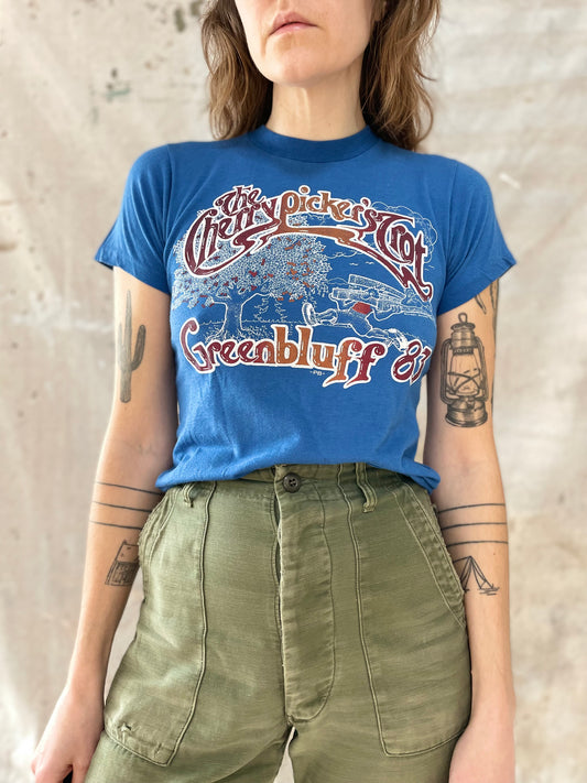 The Cherry Pickers Trot, Greenbluff ‘83 tee