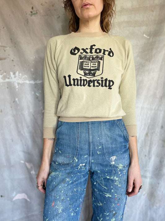 70s Oxford University Sweatshirt