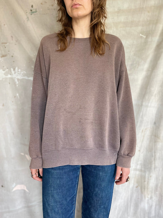 90s Faded Brown Sweatshirt