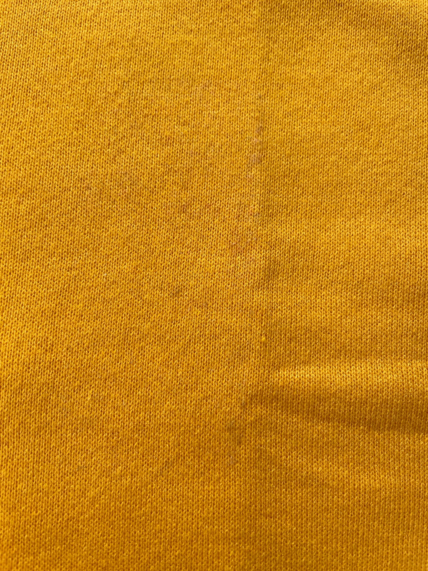 80s Deadstock Marigold Yellow Jerzees Sweatshirt