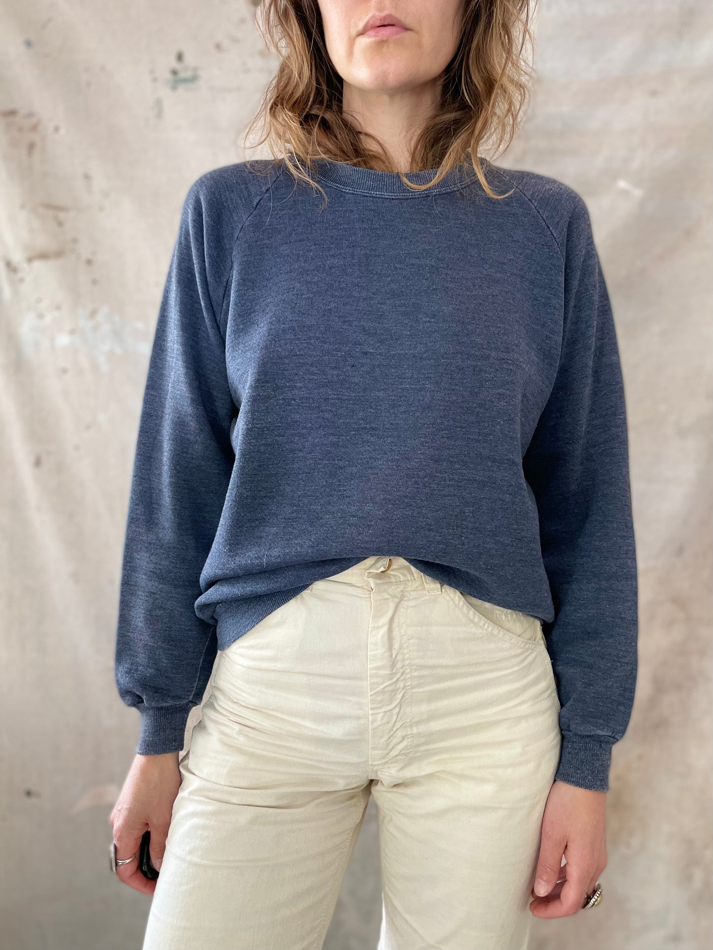 80s Slate Blue Sweatshirt