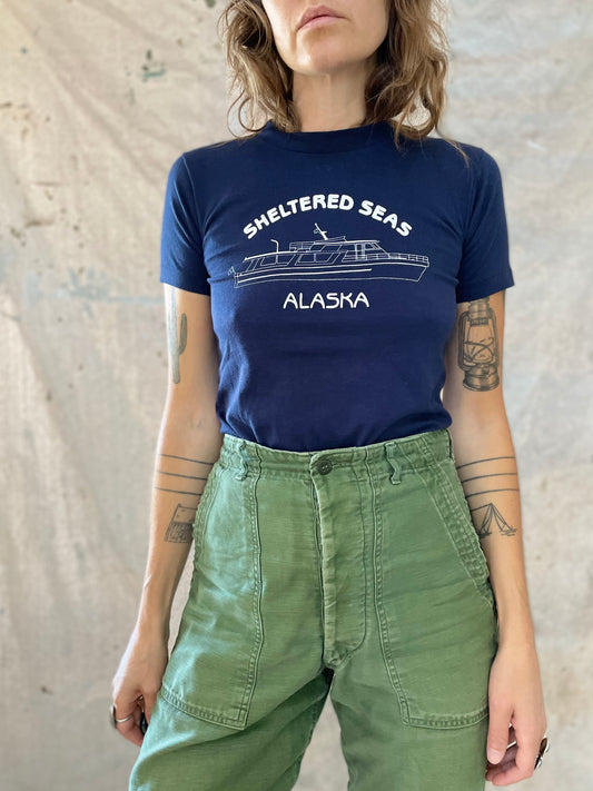 80s Sheltered Seas, Alaska Tee