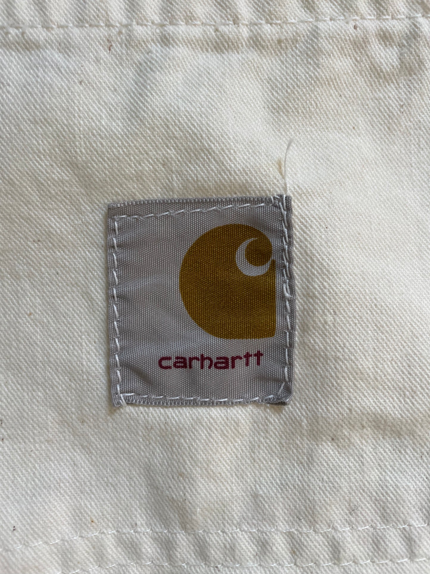 80s Carhartt Ecru Carpenter Utility pants