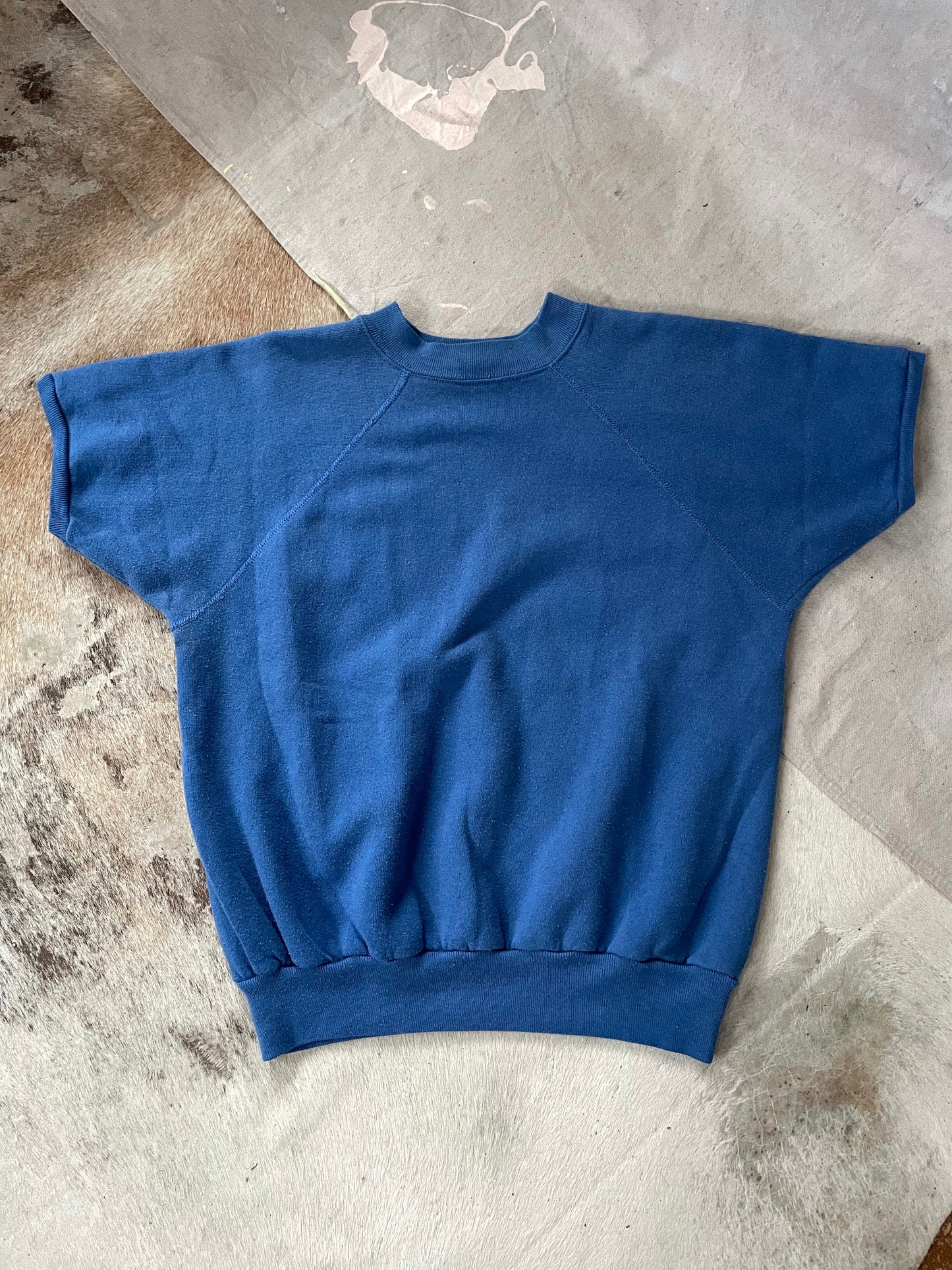 Blue Pannill Short Sleeve Sweatshirt