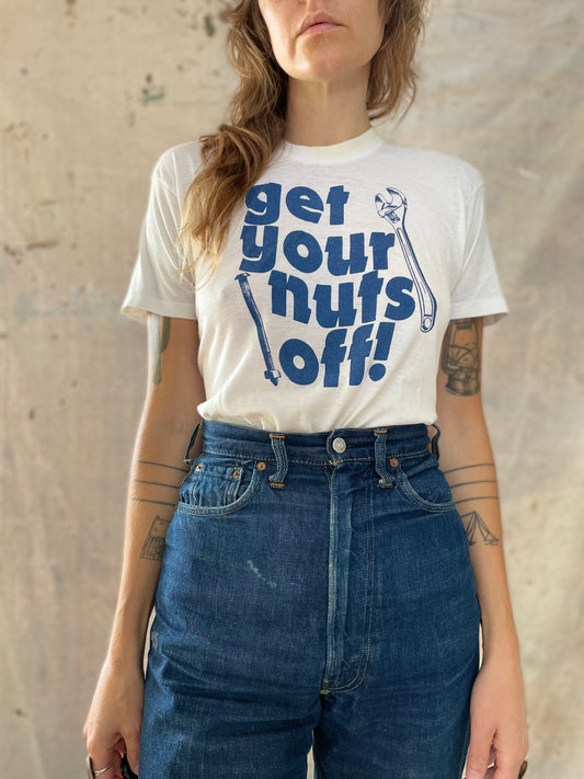 70s/80s Get Your Nuts Off! Tee