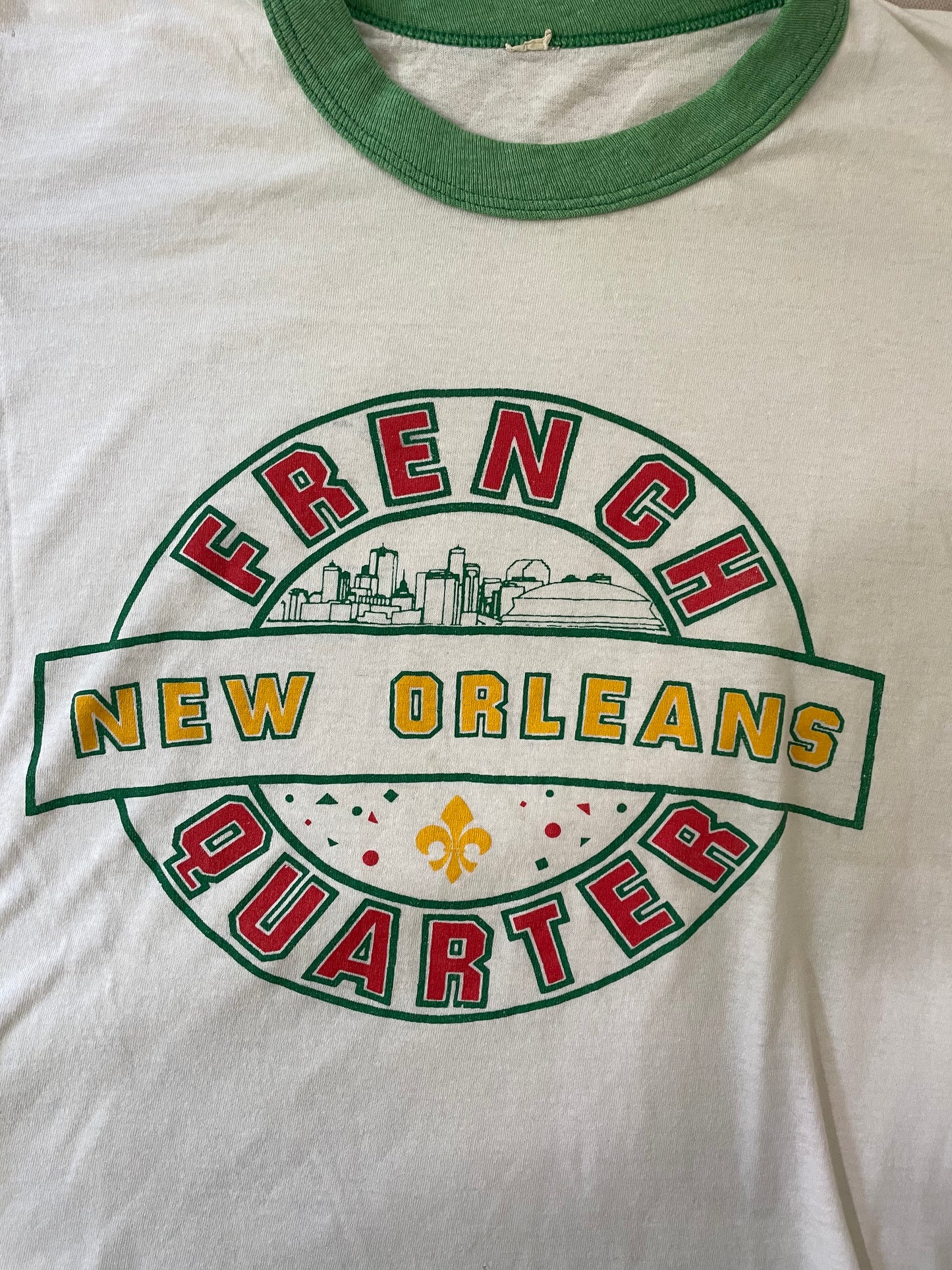 70s French Quarter, New Orleans Ringer Tee