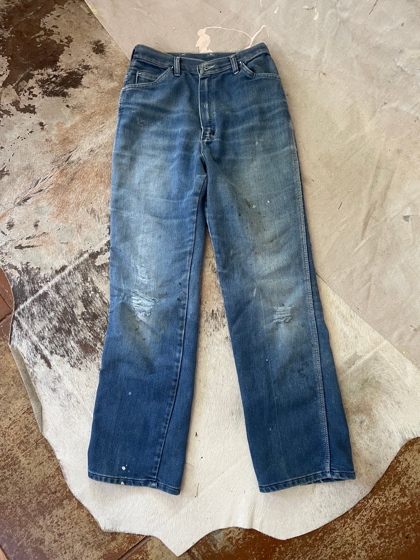 80s Distressed Wrangler Jeans