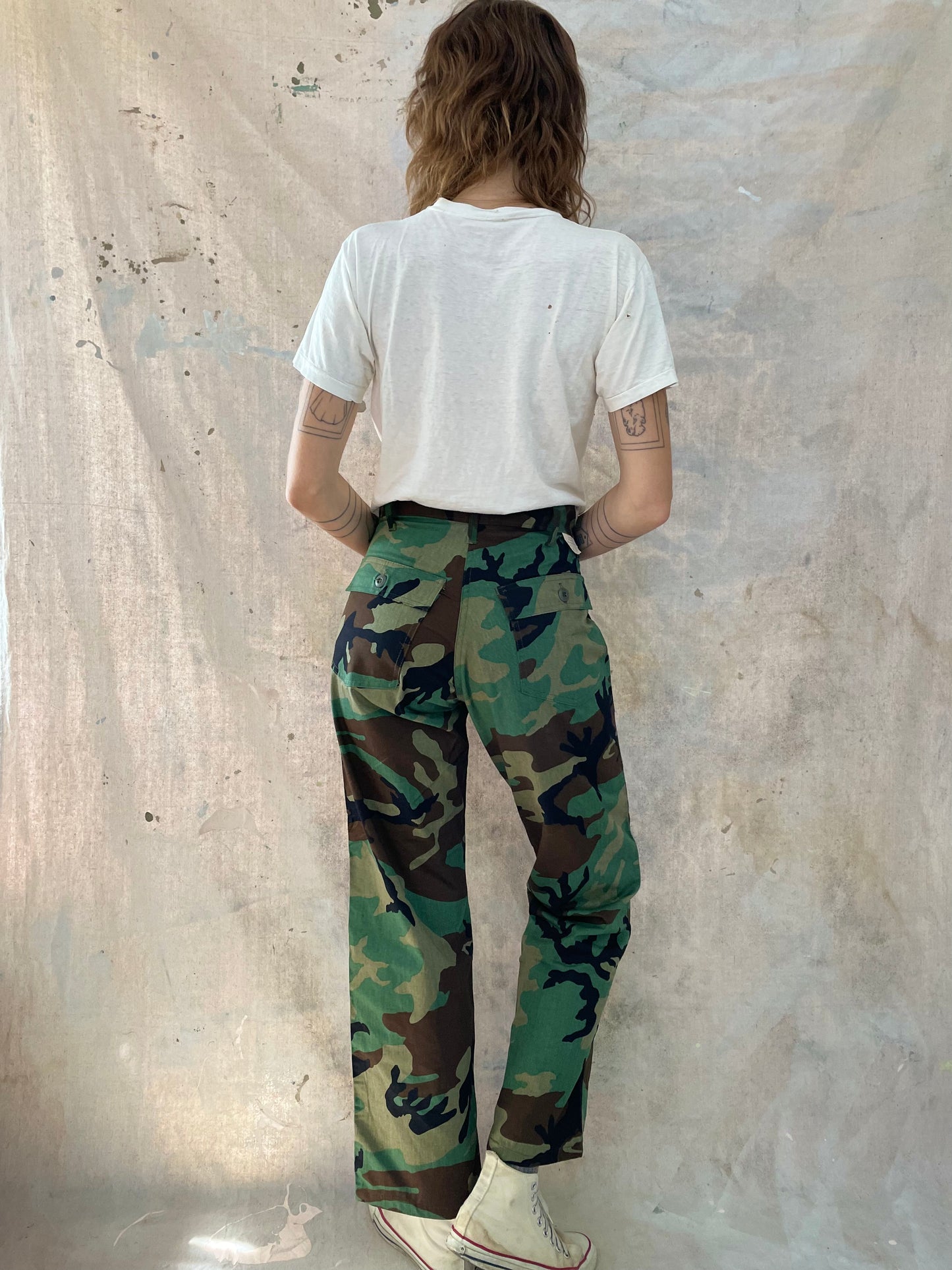 80s Deadstock Camo Pants