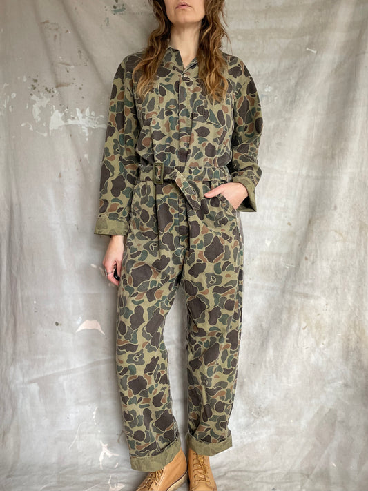 70s Duck Camo Coveralls