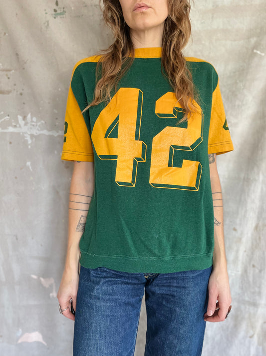 70s 42 Short Sleeve Sweatshirt Jersey