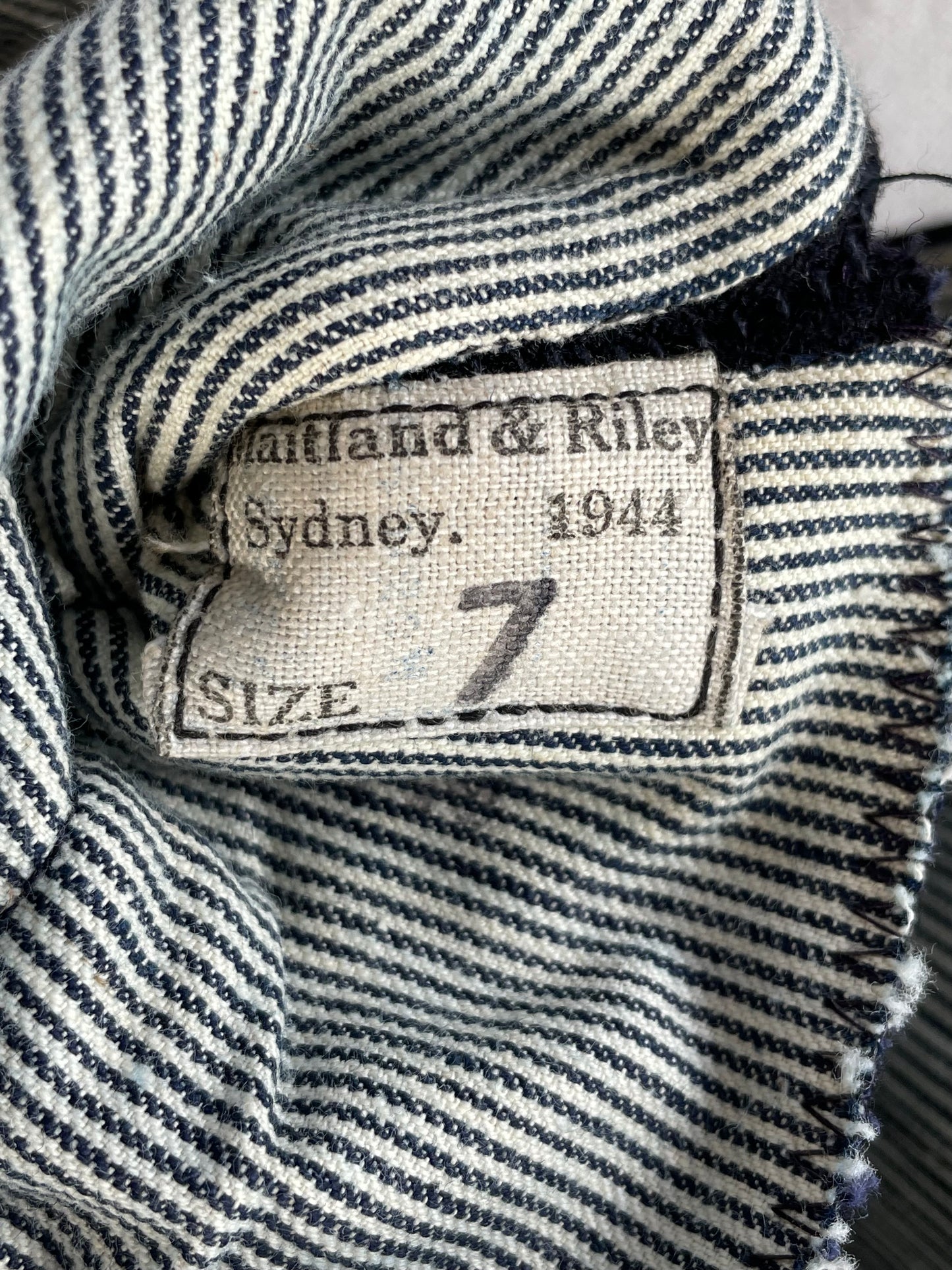 40s Button Front Sailor Pants