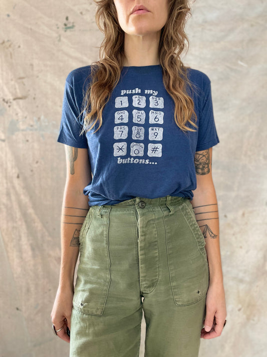 80s Push My Buttons… Spin My Dial! Tee