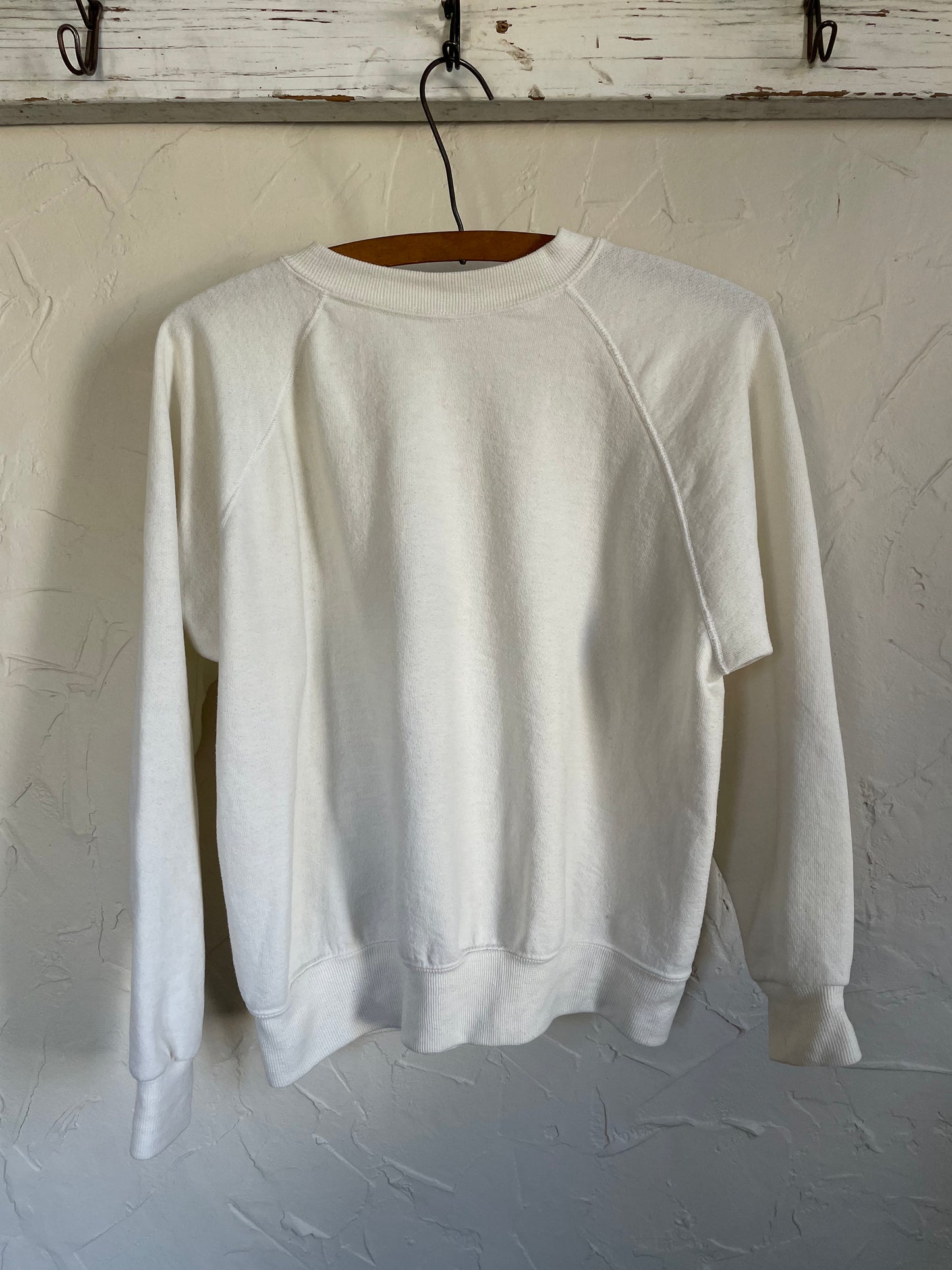 70s Blank Off-White Sweatshirt