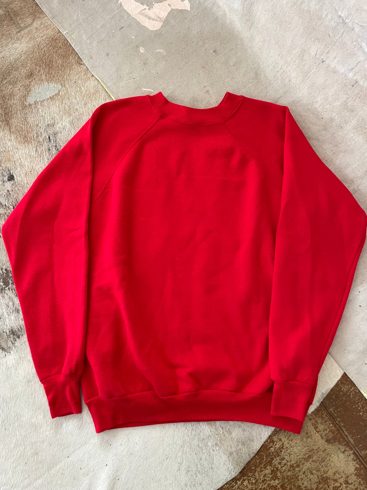 80s Red Sweatshirt