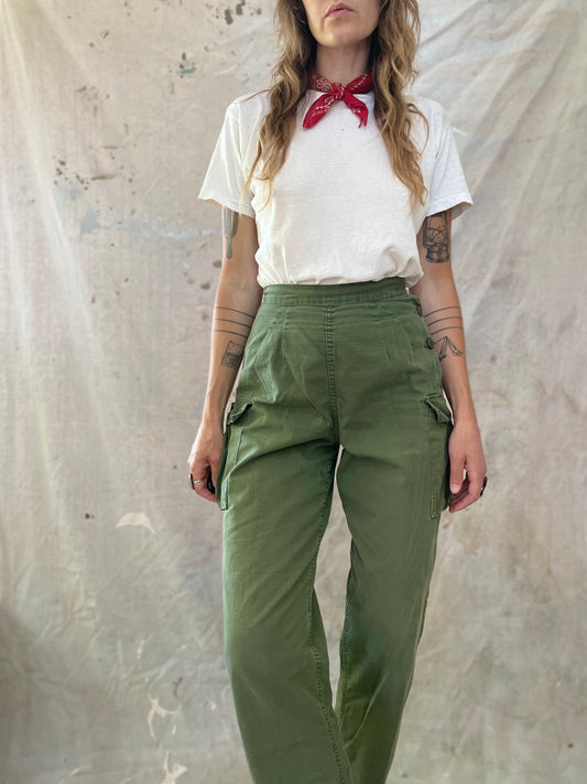 70s OG-107 “Woman’s” Utility Cotton Poplin Slacks