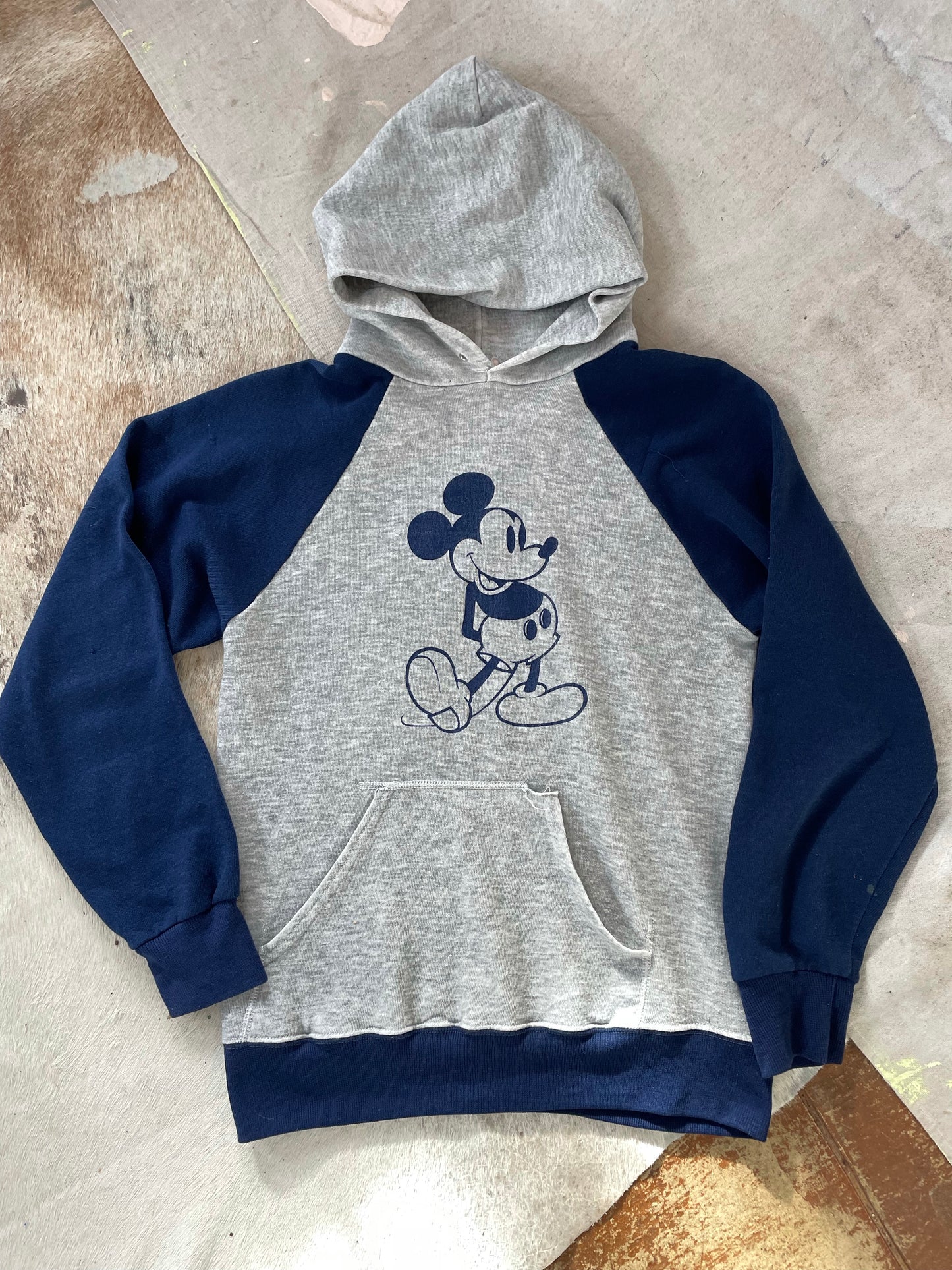 Two-Tone Mickey Mouse Hoodie