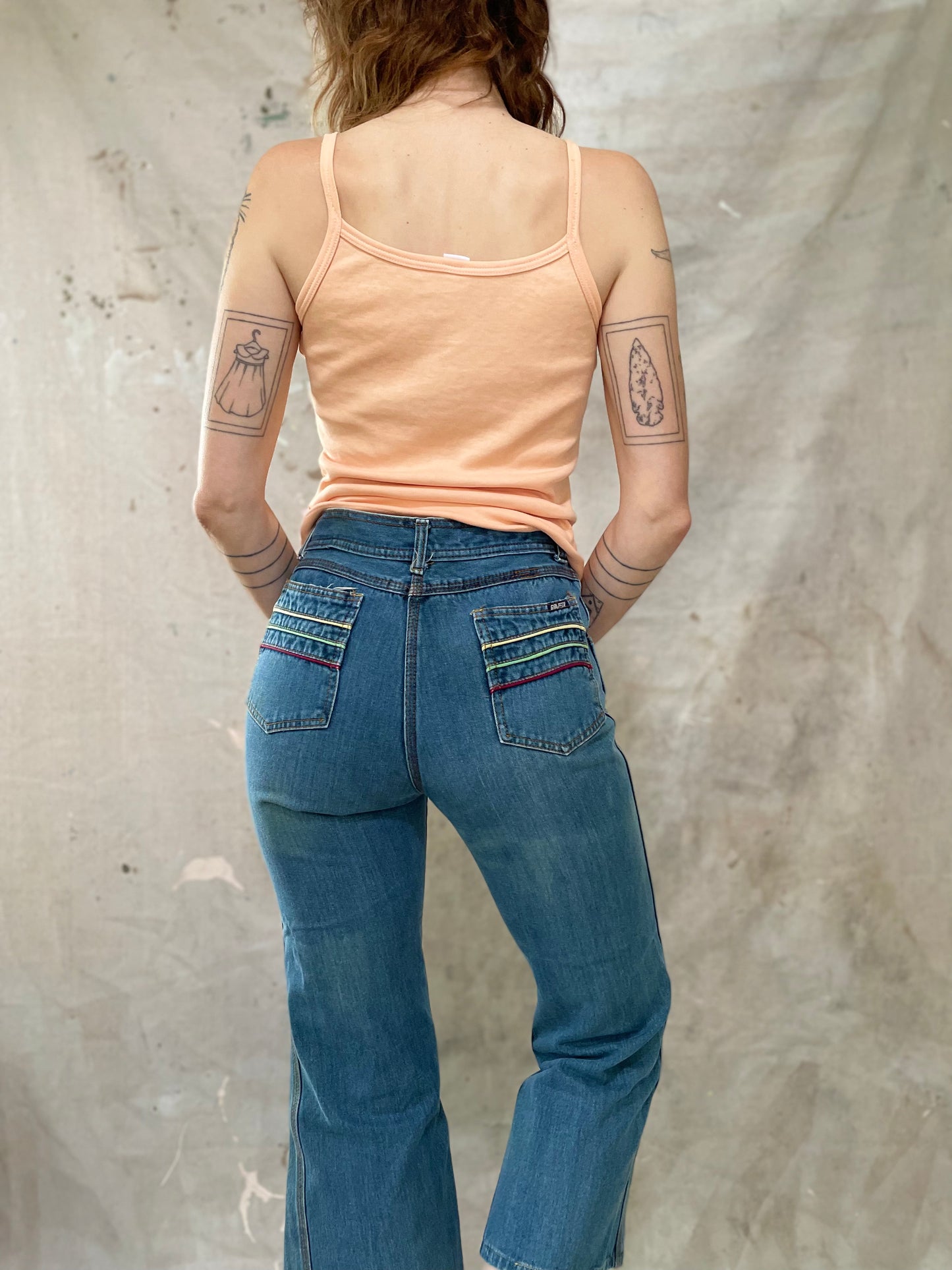 70s/80s American Graffiti Jeans