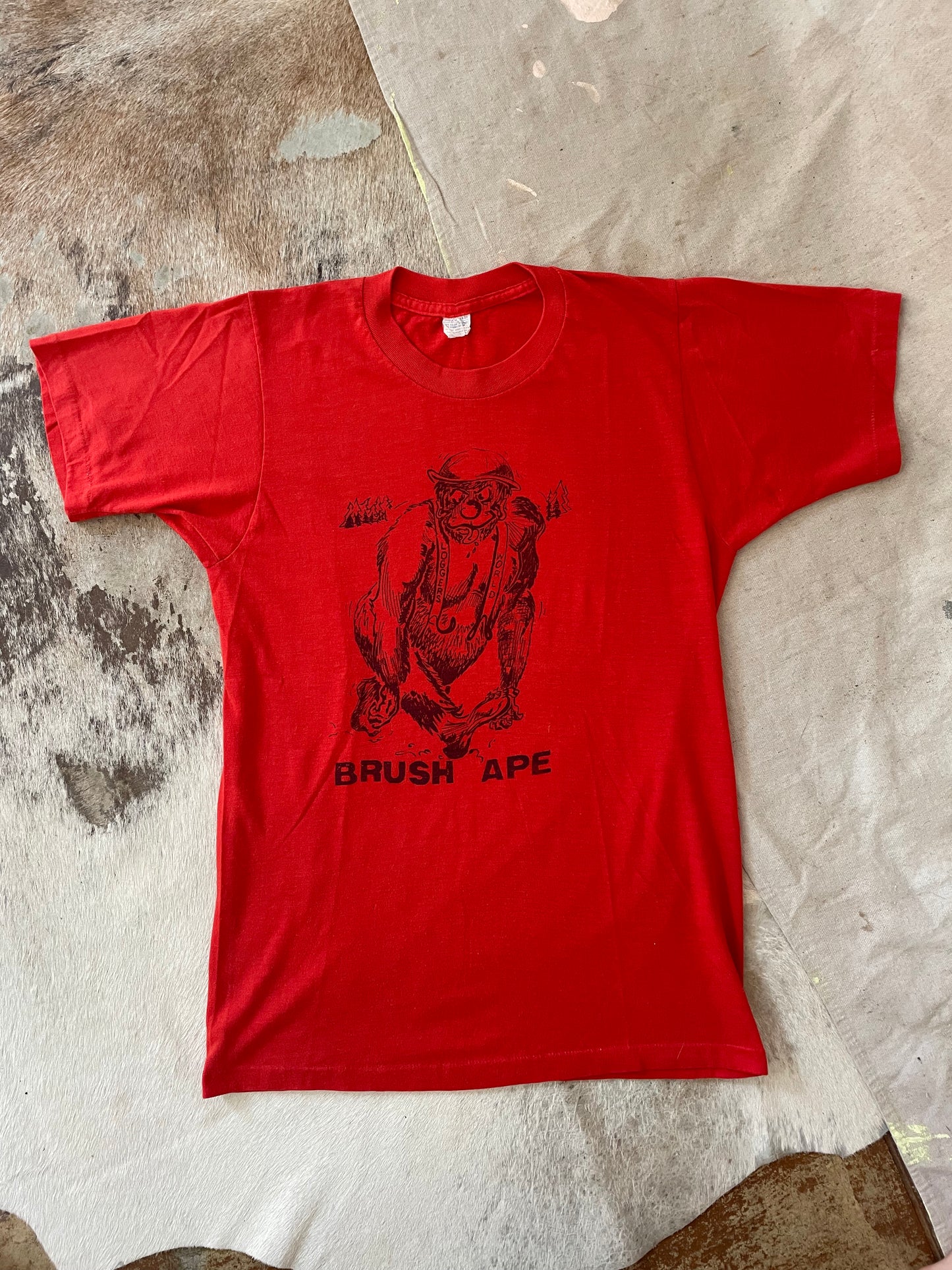 70s Loggers World Brush Ape Tee