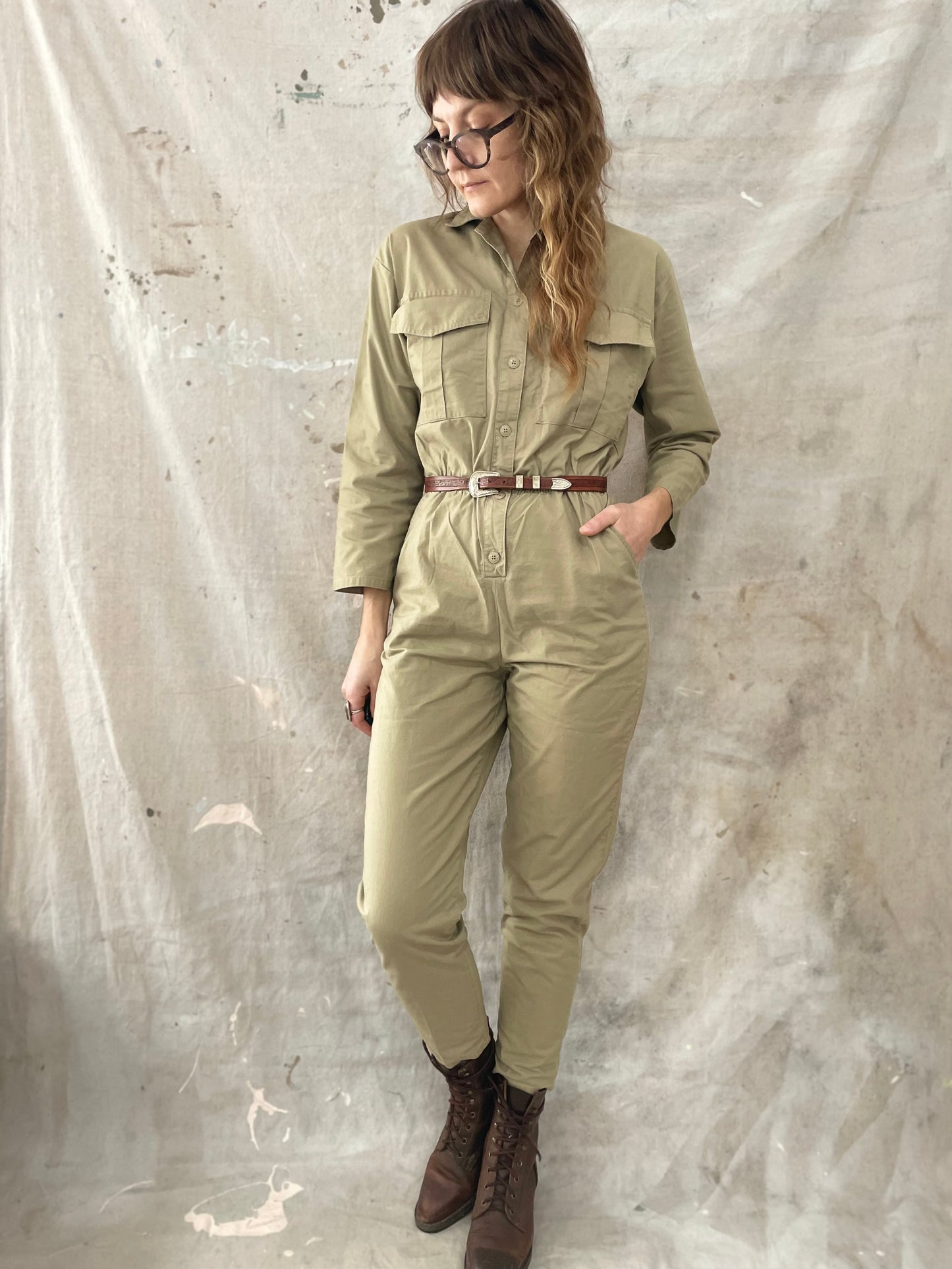 80s Sears Khaki Coveralls