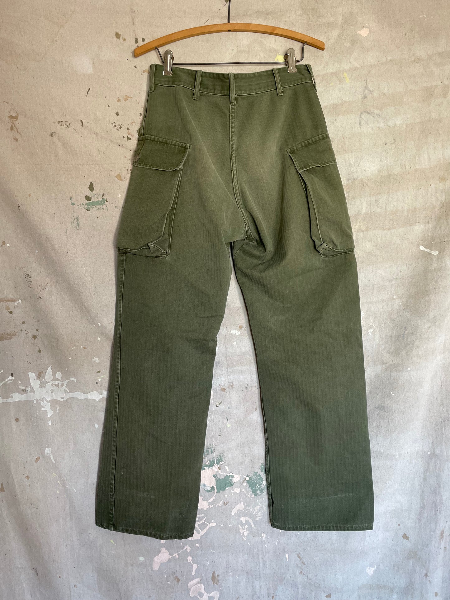 40s M42 HBT 13 Star Button Military Pants