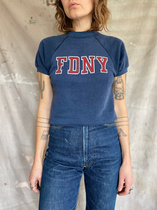 70s/80s New York City Fire Department Sweatshirt