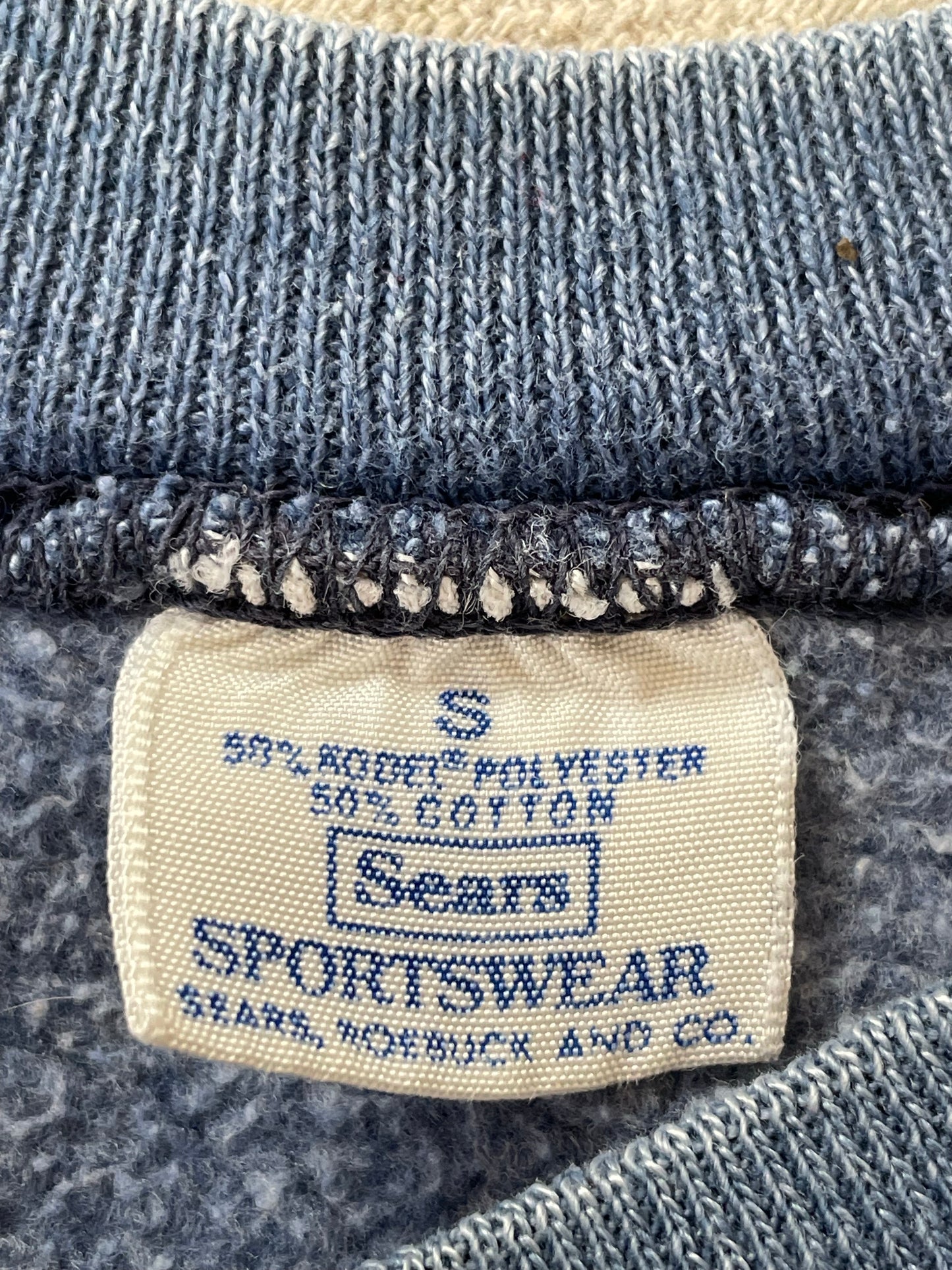 70s Sears Steel Blue Sweatshirt