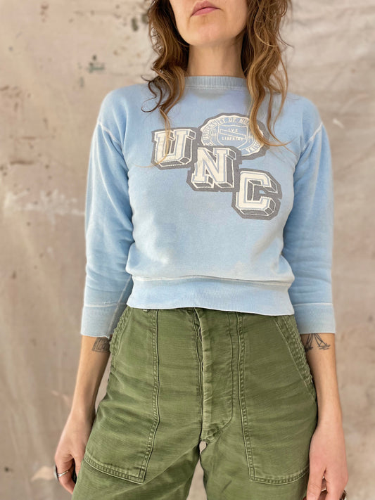 60s UNC University Of North Carolina Sweatshirt