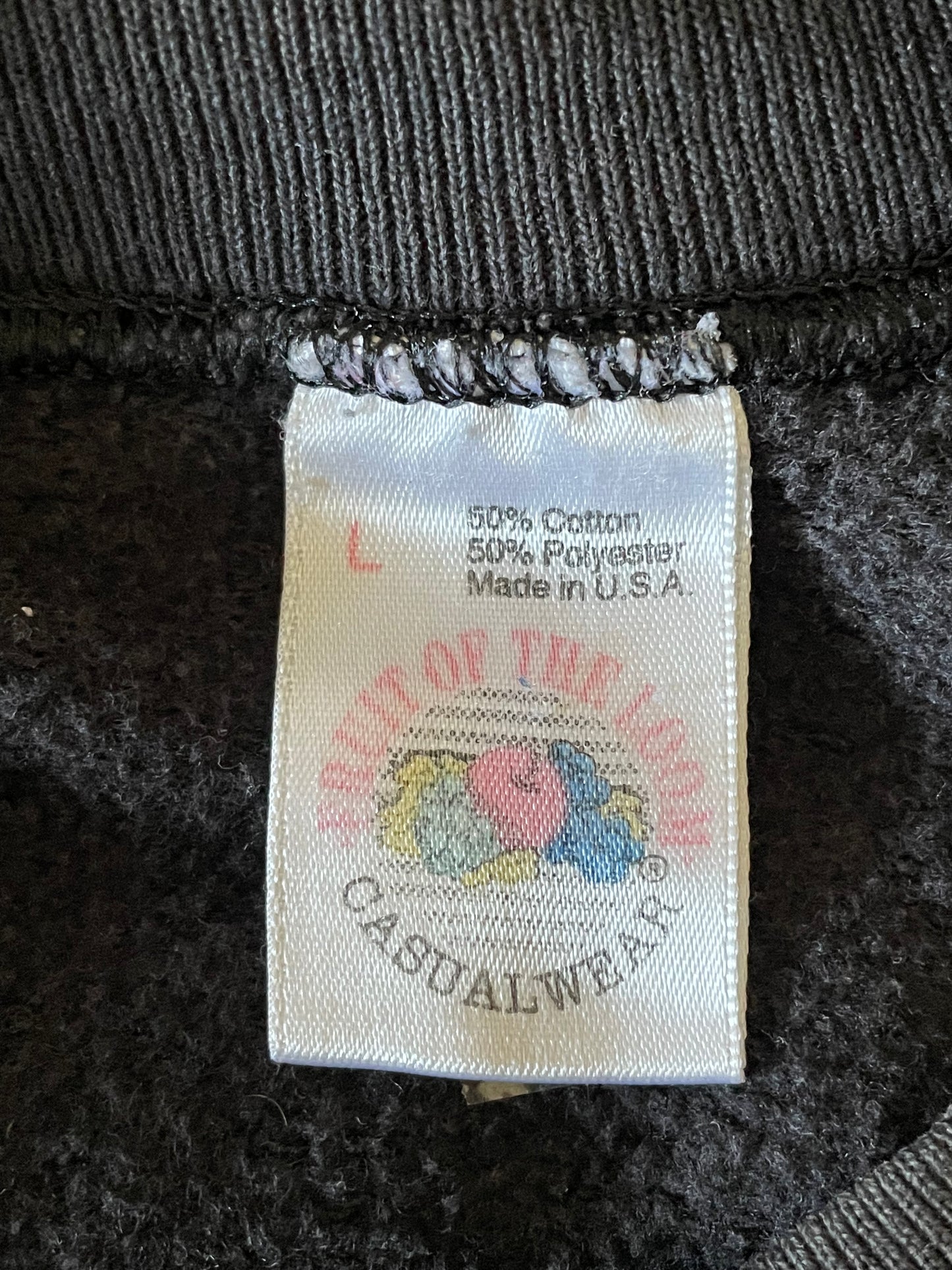 90s Blank Black Sweatshirt